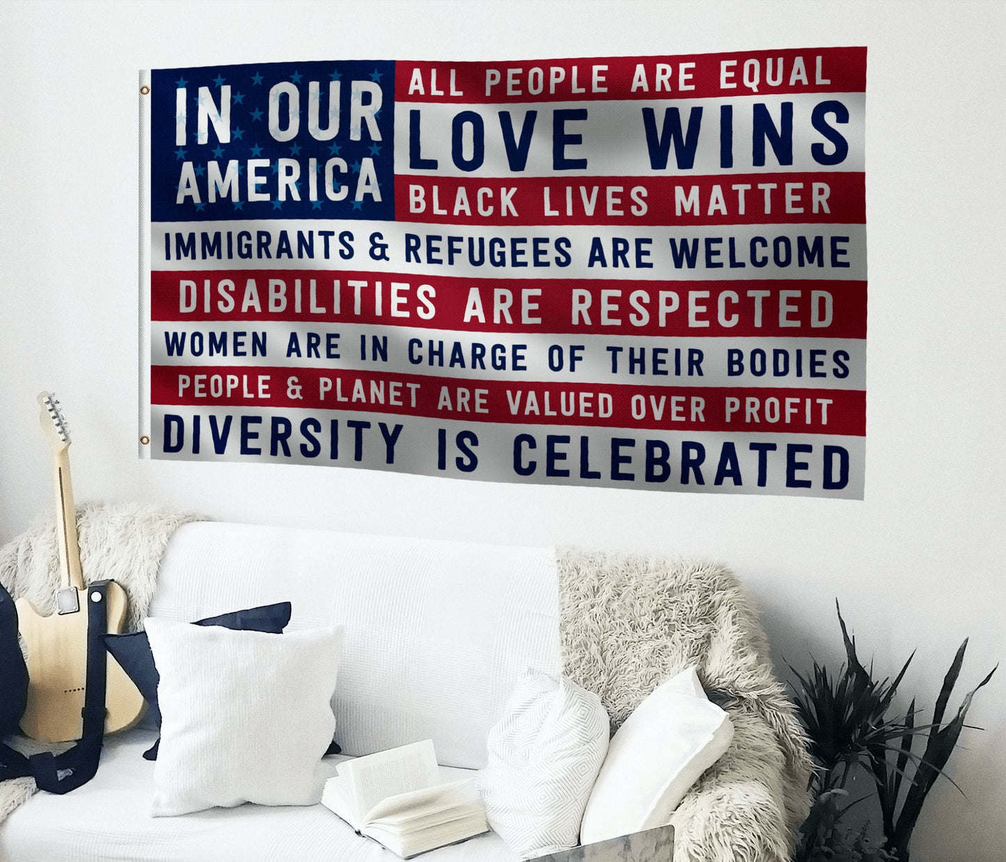 "In Our America" Flag