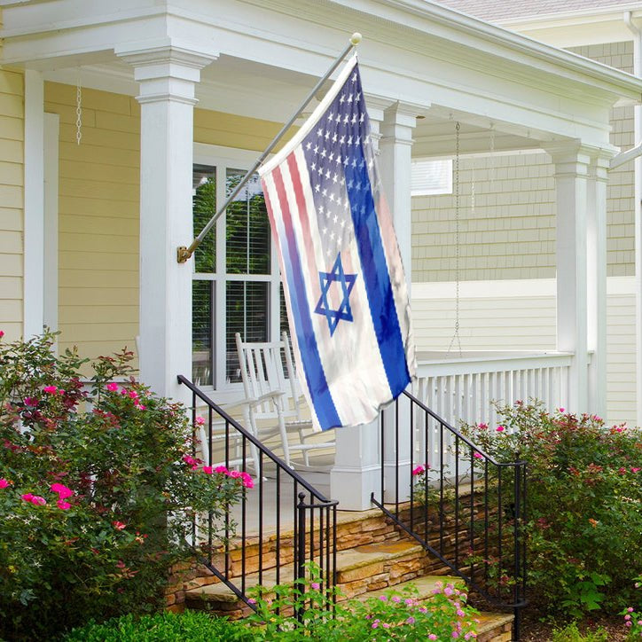 Israeli American Hybrid Flag