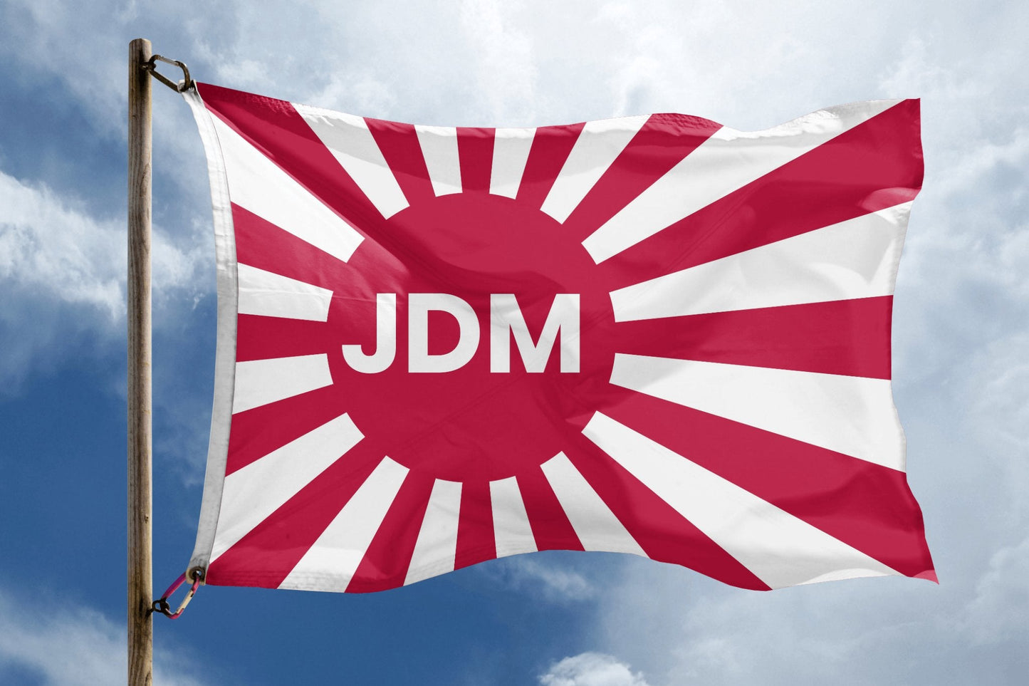 JDM Japanese Rising Sun Flag