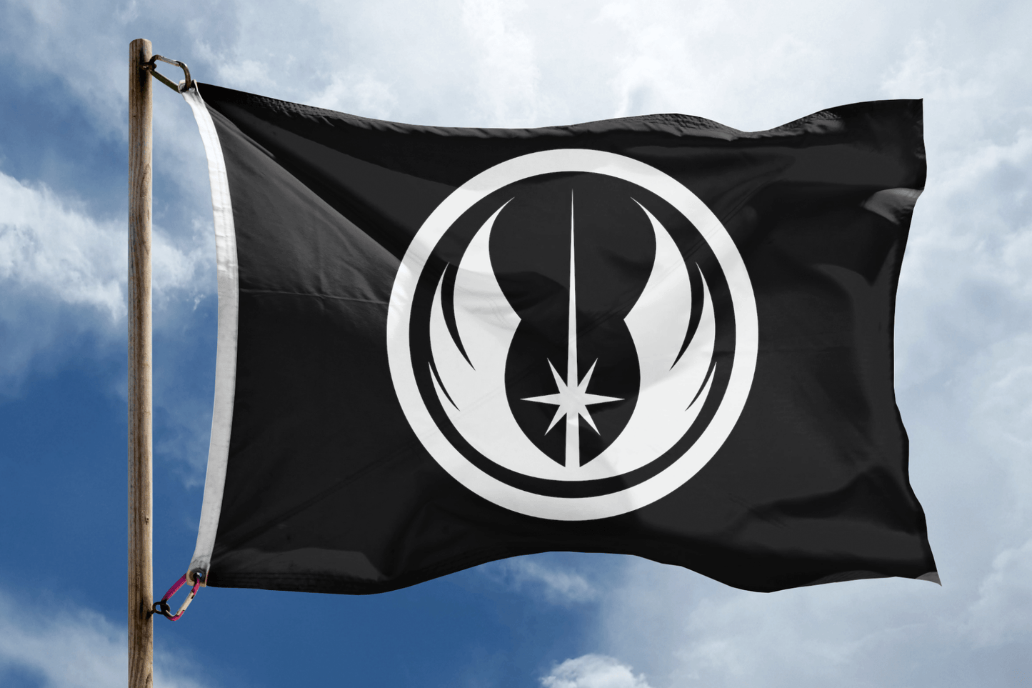Star Wars Jedi Flag (Black)