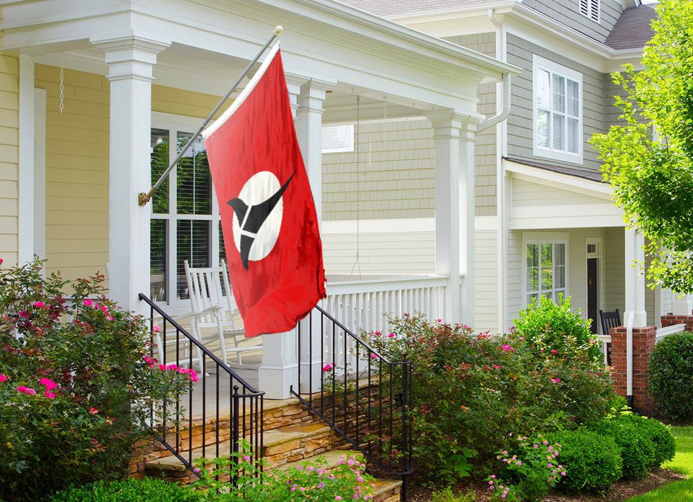 Star Trek Klingon Symbol Flag (Red)