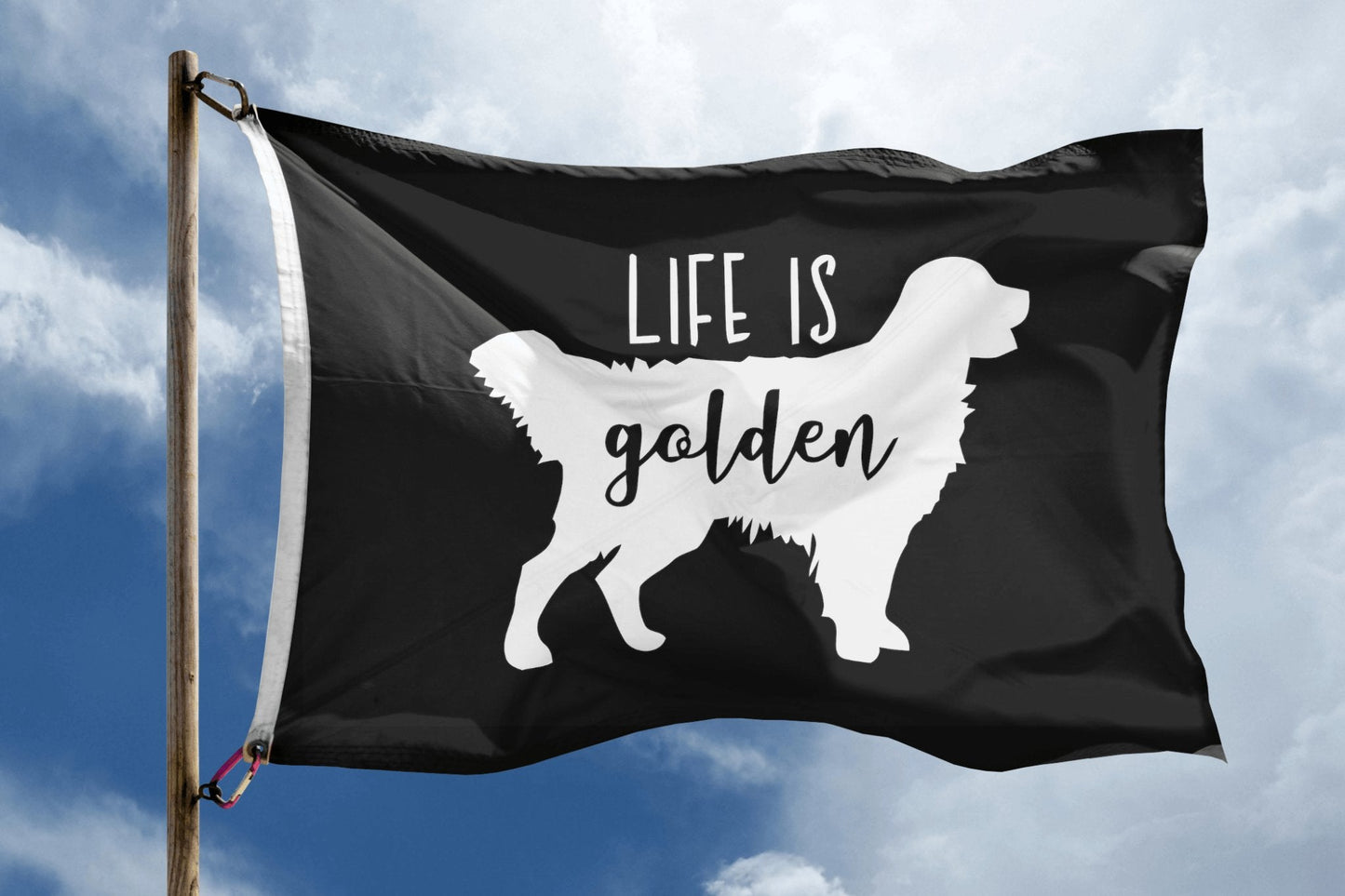 Life is Golden Flag