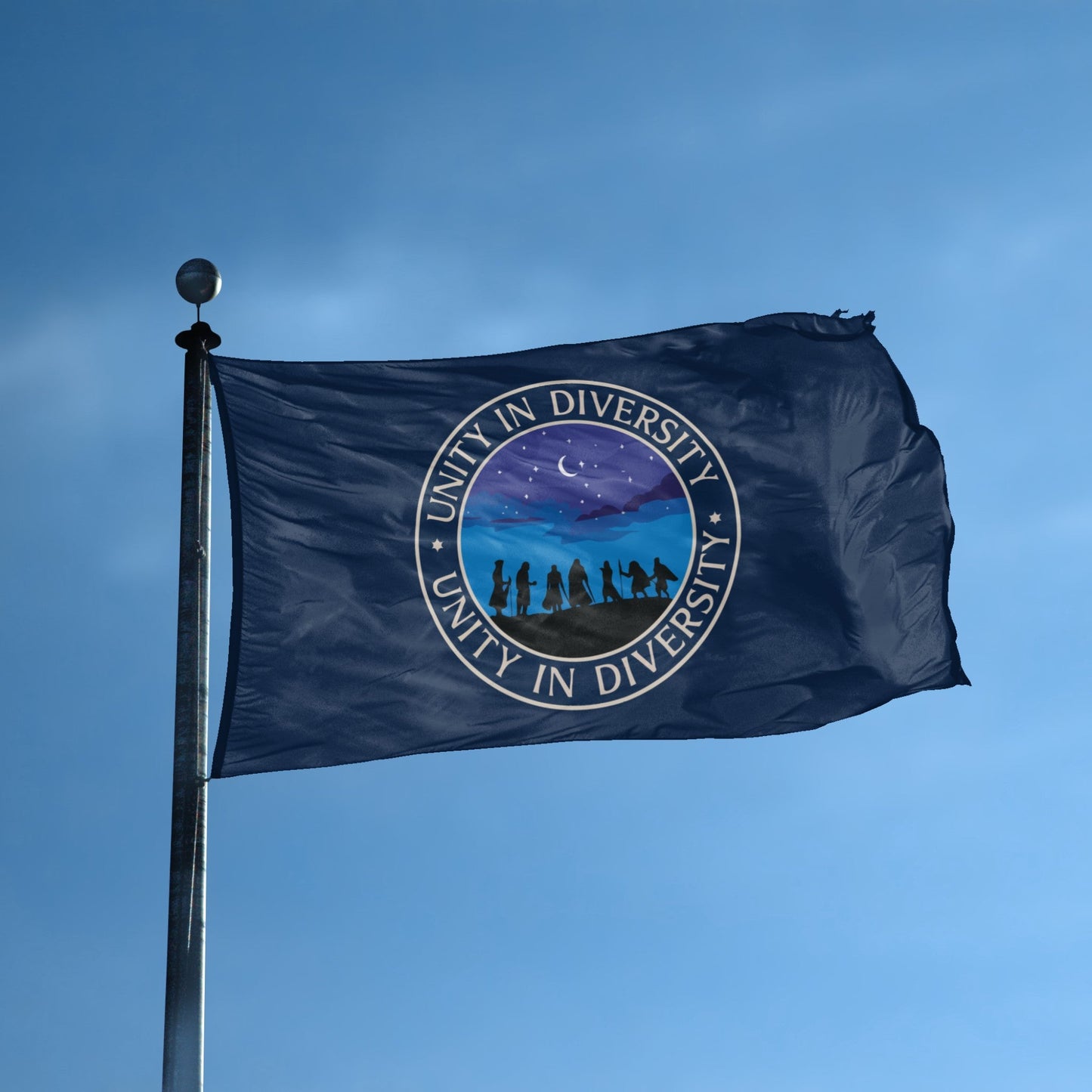 LOTR Unity In Diversity Flag
