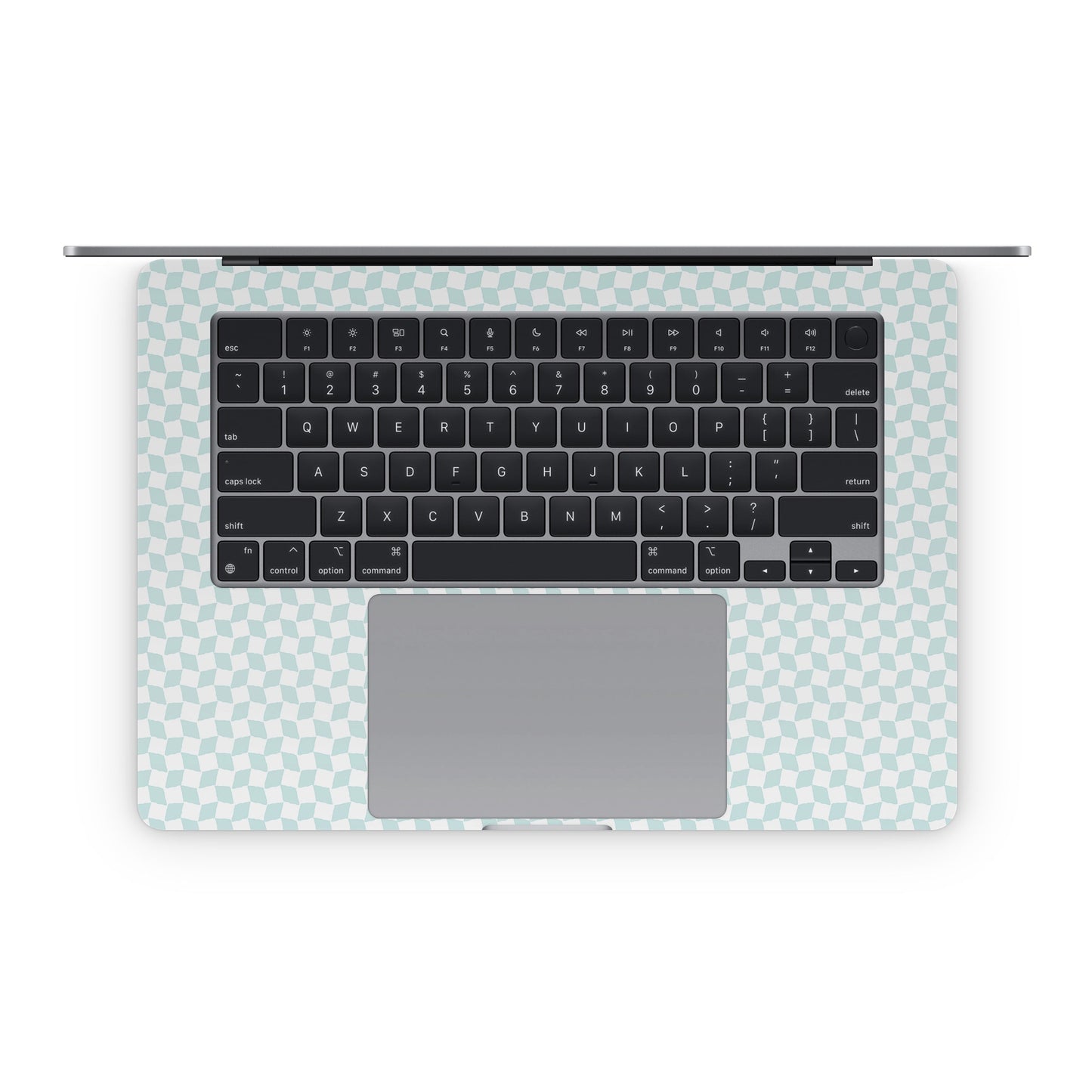 Checker Light Blue - Apple MacBook Skin