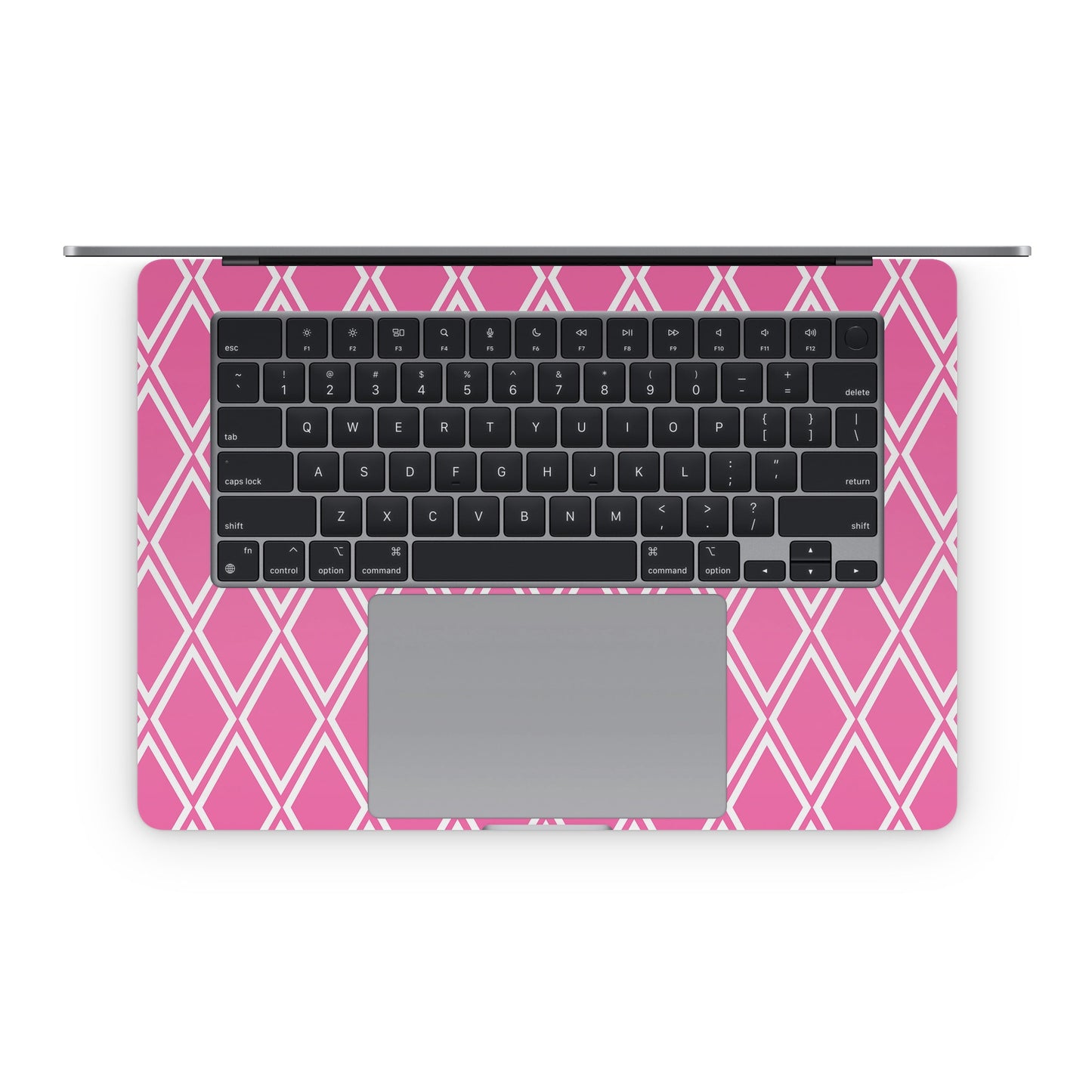 Pink Checks - Apple MacBook Skin