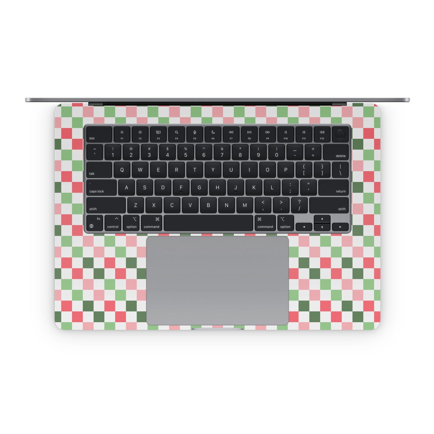 Christmas Checkers - Apple MacBook Skin