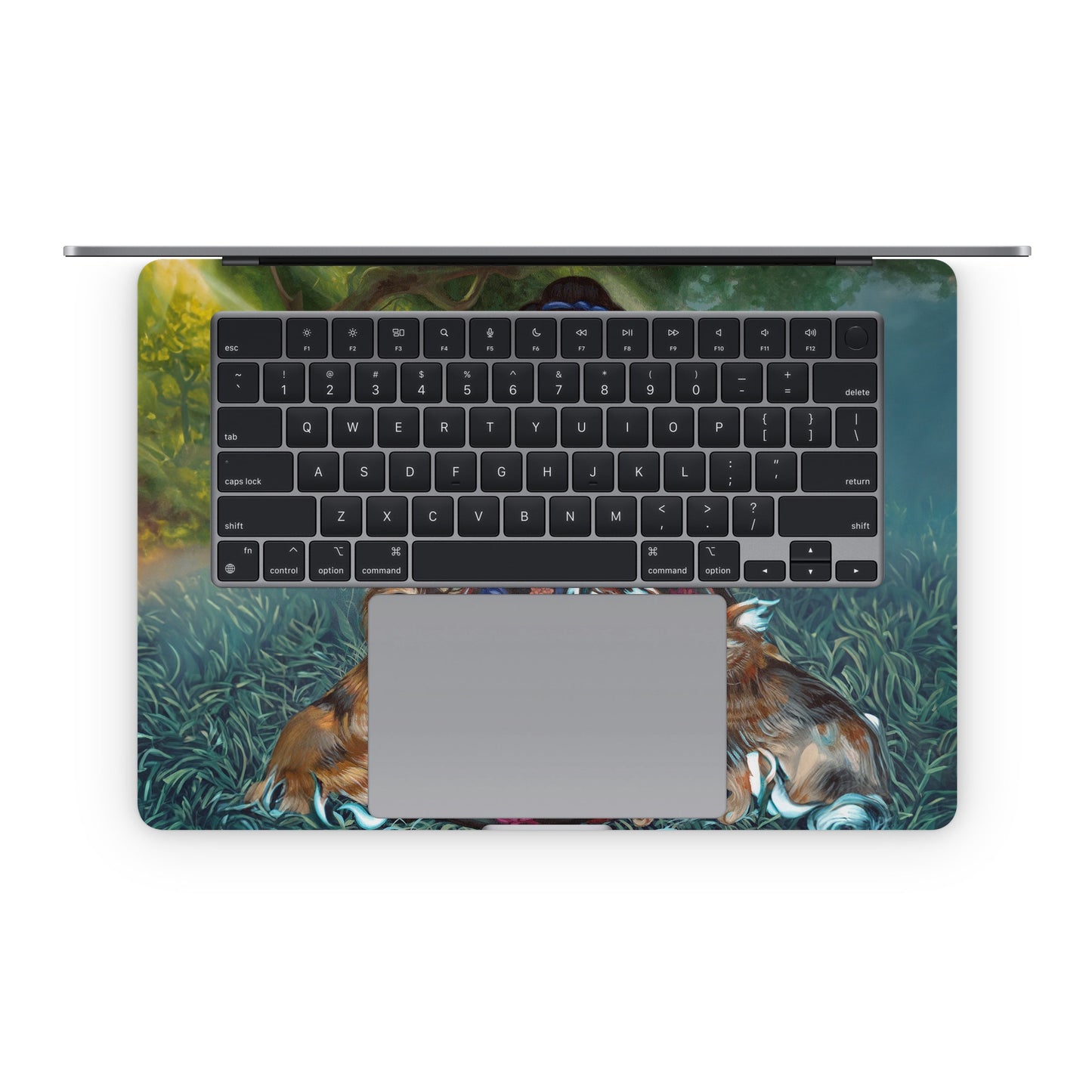 Kirin and Bakeneko - Apple MacBook Skin