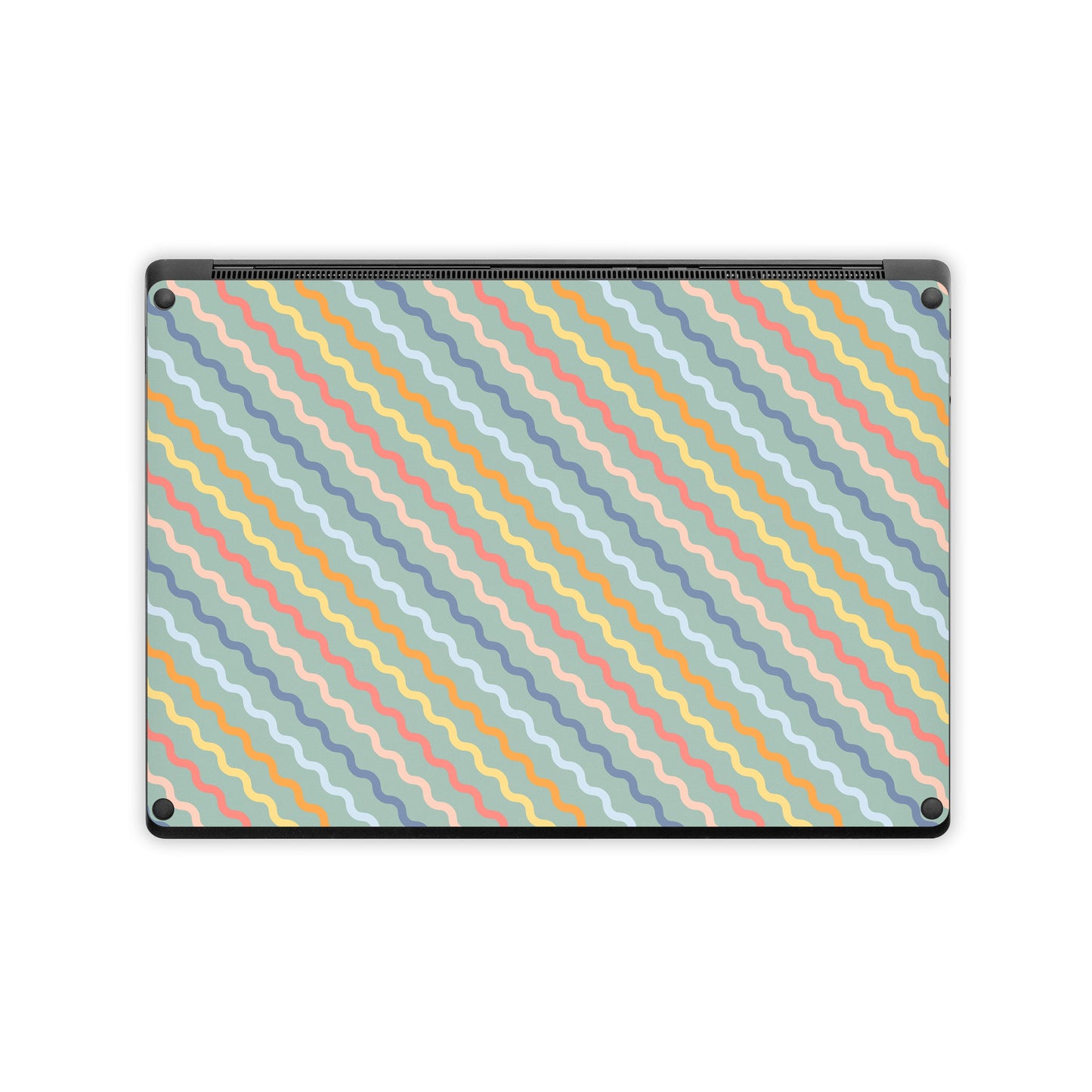Wavy Diagonal Lines - Microsoft Surface Laptop Skin