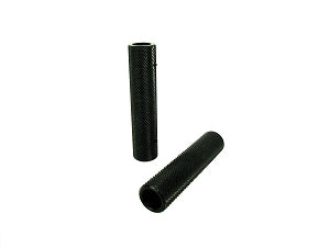 Performance Manufacturing PM-85-1/2 Aluminum Pedal Grips - 1/2" ID Black Anodized - All Racing Classes