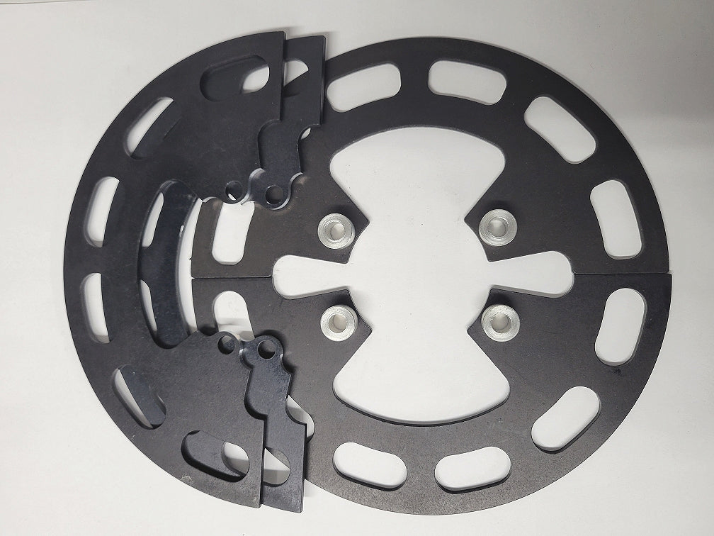PMI Mini Gear System 6.75" Aluminum Sprocket Guard Set - 40-53 Teeth - All Classes