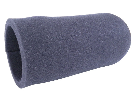 Black 8-Inch Foam Pre-Filter 3.5" x 8" for 3.5" Diameter Kart Filters