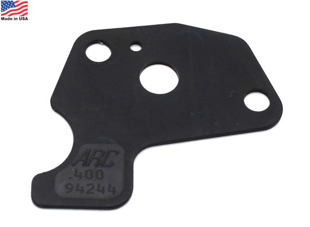 ARC Racing GX200 Clone Black Restrictor Plate - .400" - Intermediate Class