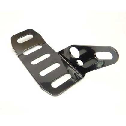 Slotted Black Oxide Steel Rotor Guard for Standard and Mini-Lite Calipers