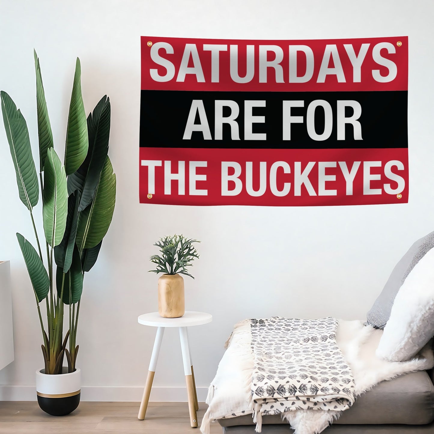 Saturdays Are for the Buckeyes Flag