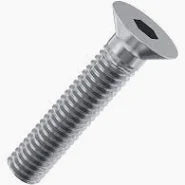 Stainless Steel 8mm Flat Head Cap Screw - 60mm Length for Kart Seats
