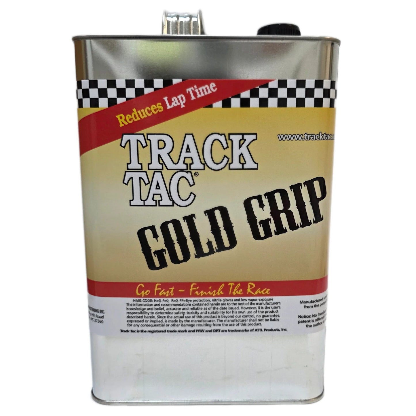 Track-Tac Gold Grip Tire Enhancer - 1 Gallon - Dirt & Asphalt Racing