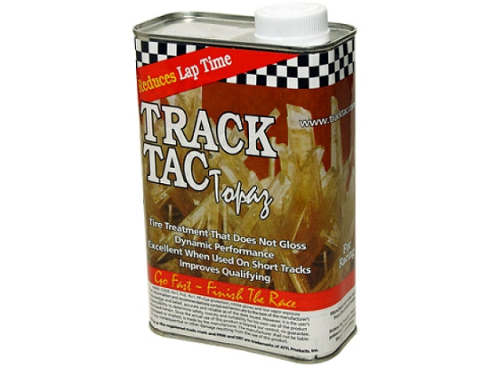 Track-Tac Outside Topaz Tire Prep - 1 Quart - Trackside Softener