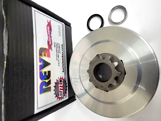SMC 10t #35 Sprocket Conversion Kit for Viper-Style Kart Clutches
