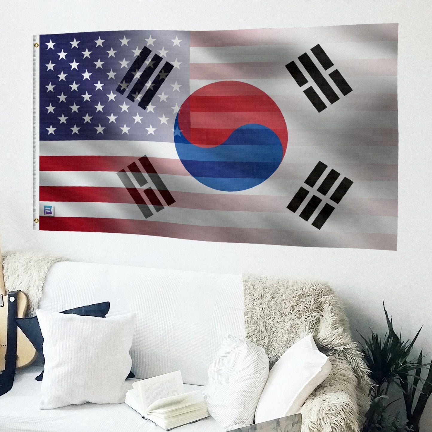 Korean American Hybrid Flag