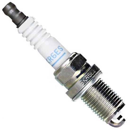 NGK BKR6ES Standard Spark Plug - 14mm Thread Heat Range 6 - Briggs LO206 / Animal