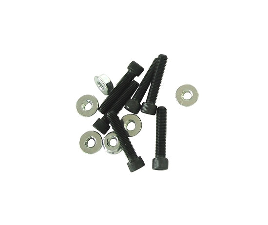 Unbranded 1/4 x 28 Fine Thread Sprocket Guide Bolt Kit (6 Pack) - High-Tensile Steel - Universal Karting