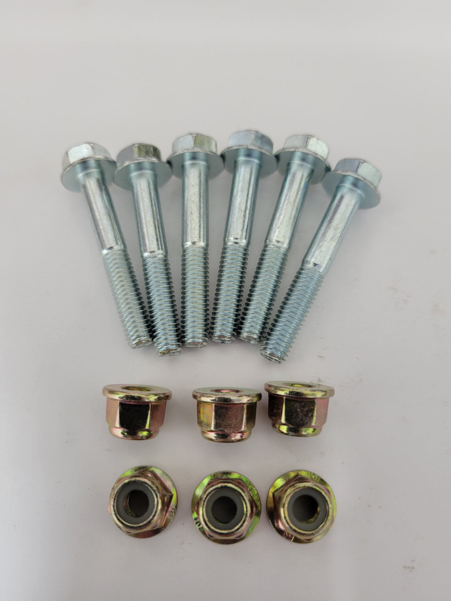 M6 x 40mm Sprocket Guide Bolt Kit 6 Pieces with Lock Nuts VKM6BK