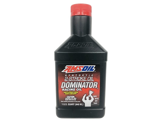 Amsoil Dominator Two-Stroke Oil Quart for Yamaha and Iame Engines