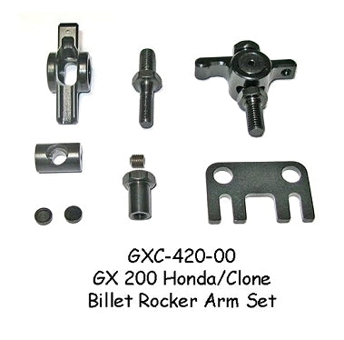 Burris Racing GX200 Clone Billet Steel Rocker Arm Set - 1.3:1 Ratio - Modified Class
