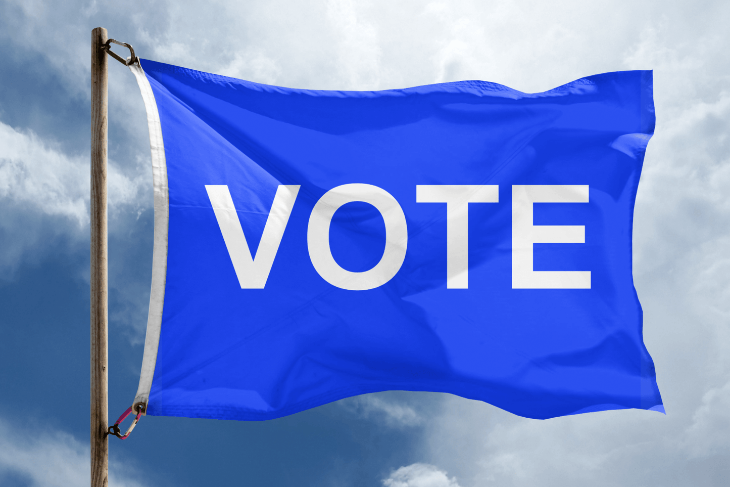 Vote Blue Flag