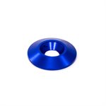 Blue Anodized Conical Seat Washer for Secure Kart Mounting