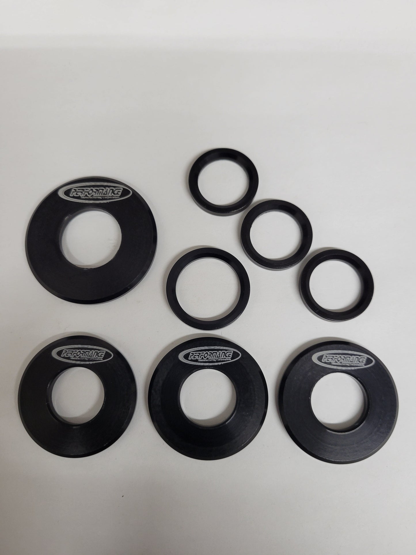 Complete Bearing Shield Set for Stepped Kart Spindles