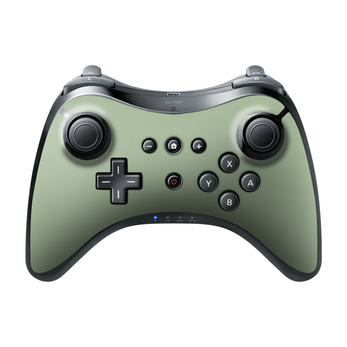 Solid State Sage - Nintendo Wii U Pro Controller Skin
