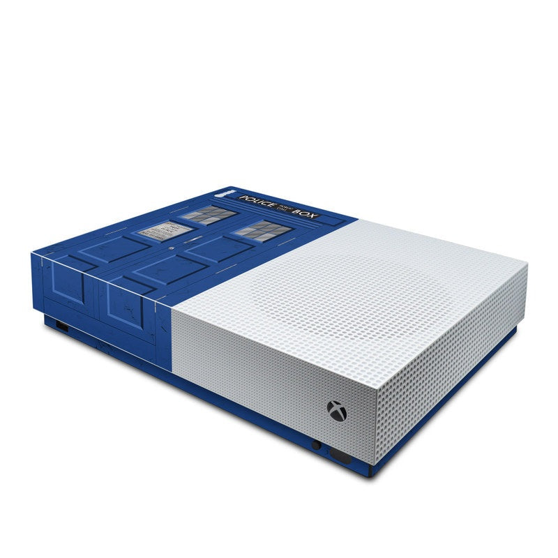 Police Box - Microsoft Xbox One S All Digital Edition Skin
