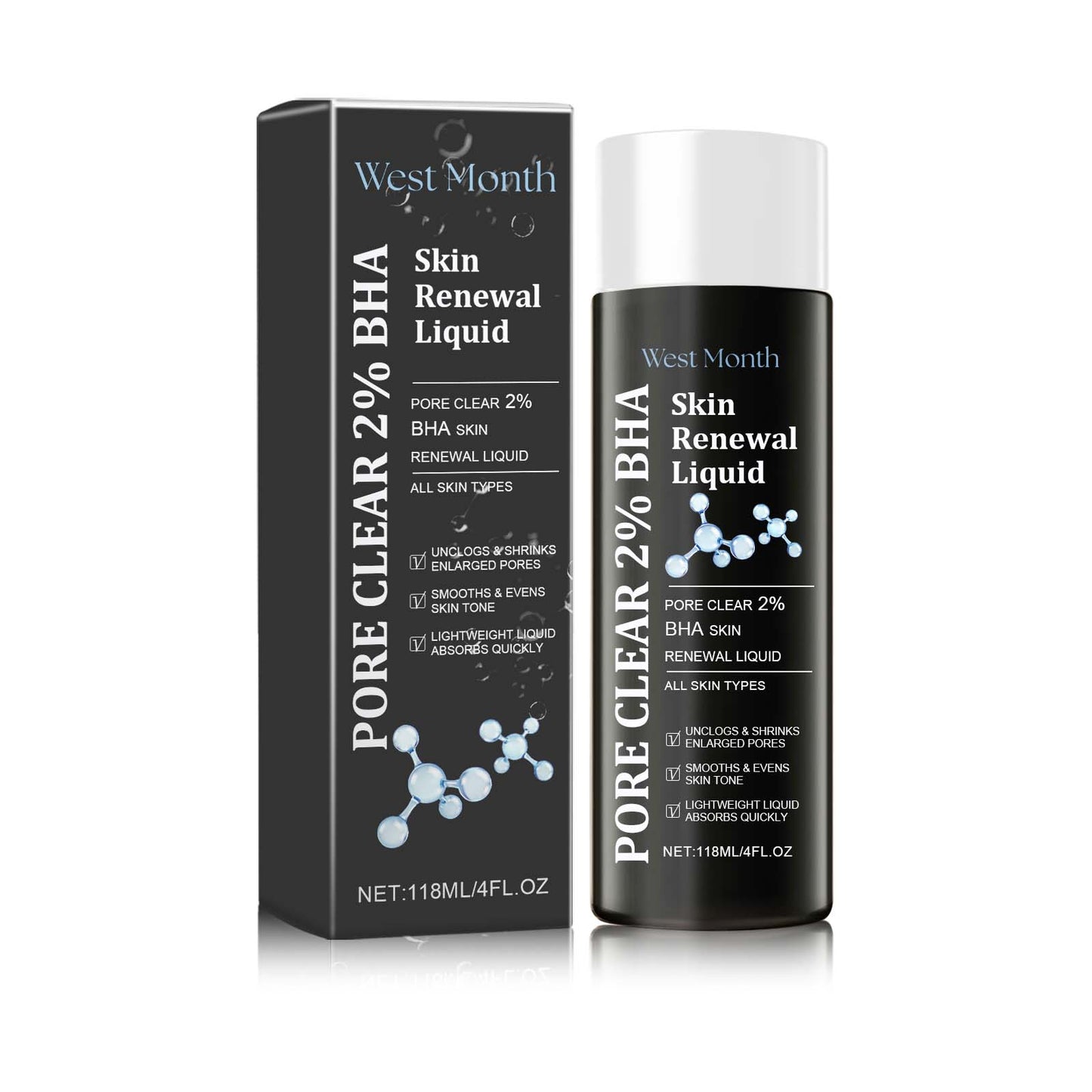 Skin Renewal Liquid, Reduce Acne Print Repair Acne Muscle Mild Clear Acne Hydrating Essence