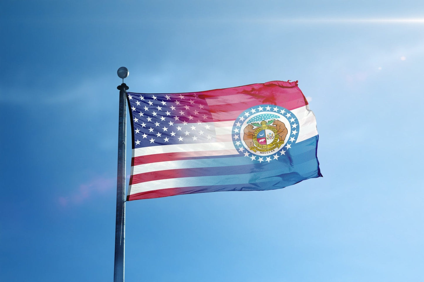 Missouri & American Flag Blend
