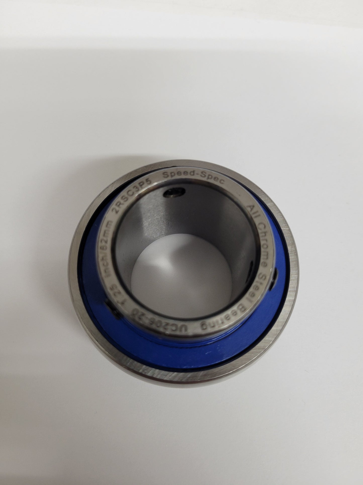 Speed-Spec UC-206 1.25" Axle Bearing - Blue Rubber Seals - LO206