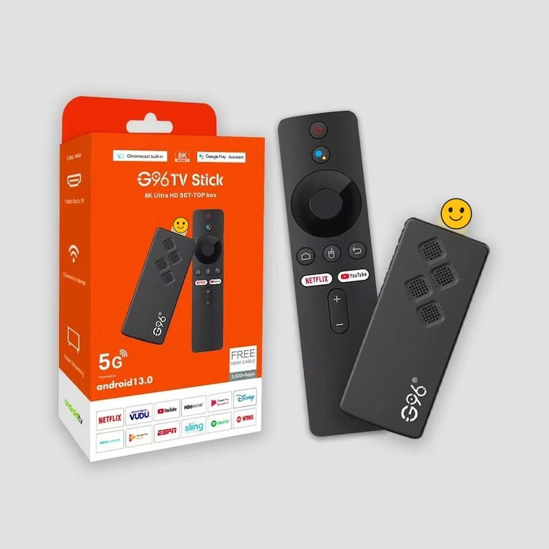 G96 Box 4K HD Dual band Bluetooth Voice WiFi TV Network Set Top Box Q2tvbox