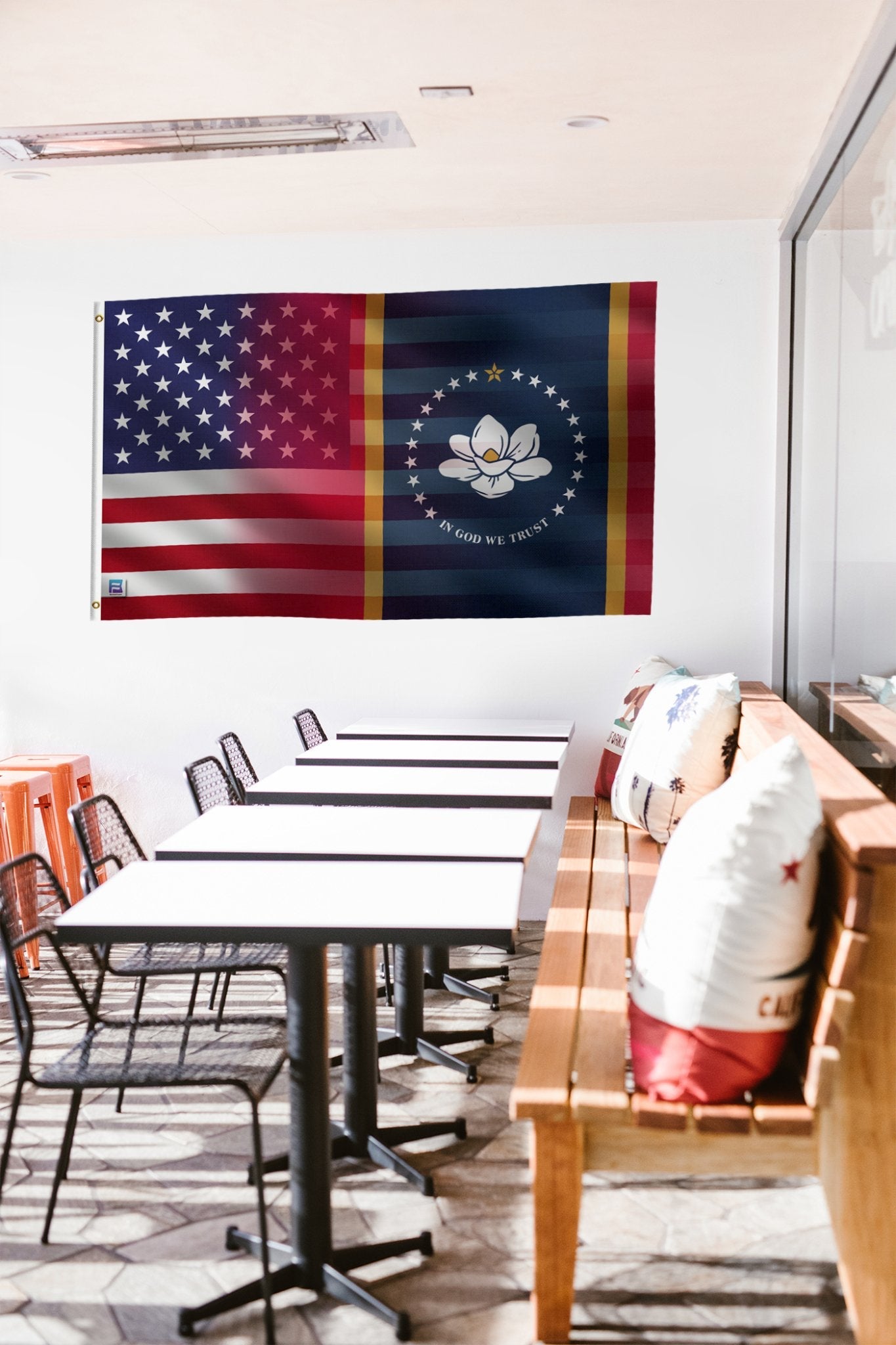 Mississippi & American Flag Blend