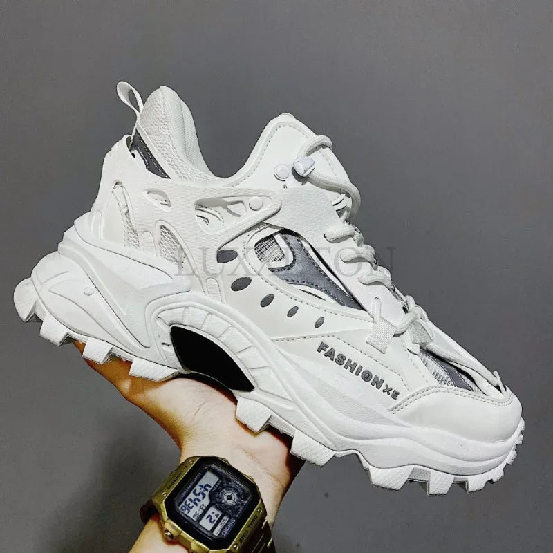 Men's Thick Sole Harajuku Style Running Shoes