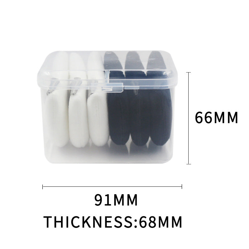 Triangle Dry Powder Puff Fiber Crystal Cotton Delicate On Makeup Beauty Tools Powder Puff