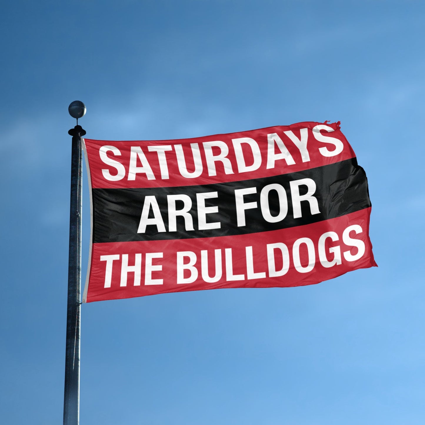 Saturdays Are for the Georgia Bulldogs Flag