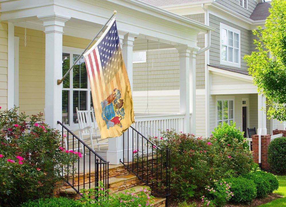 New Jersey & American Flag Blend