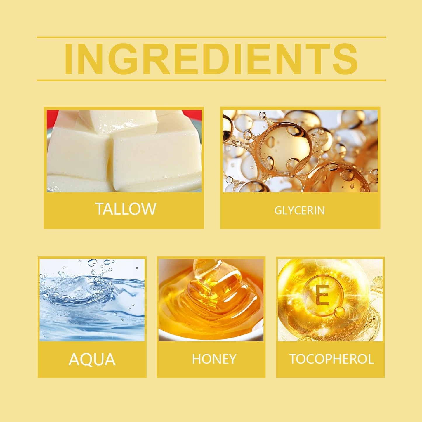 Tallow Moisturizing Moisturizer Gentle Moisture Lock Moisture All Over Skin Tender Moisturizer