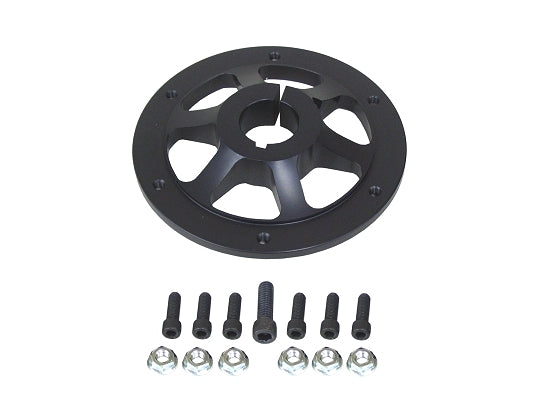 Durable Black 1-Inch Sprocket Hub for Kart Racing Power Transfer