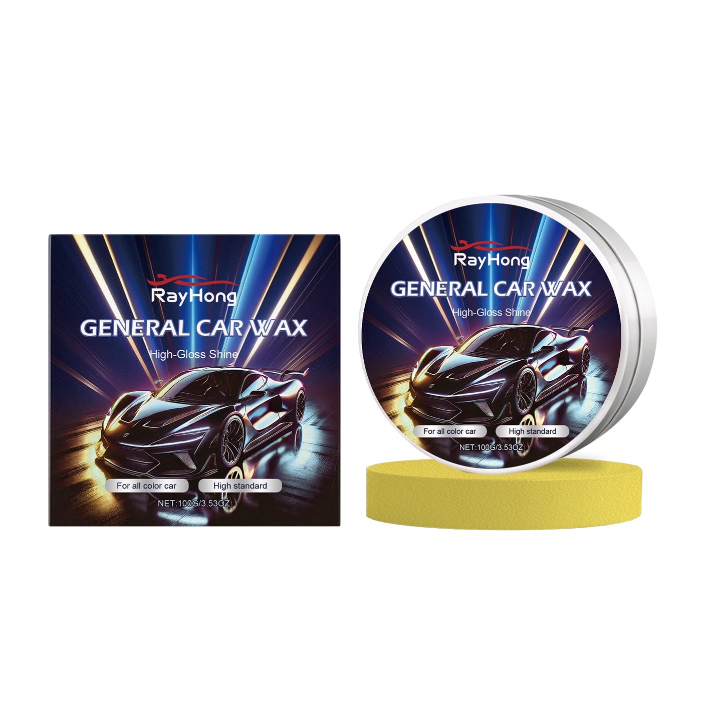 Car Paint Maintenance Cream Car Paint Scratch Care Polishing Waxing Cream Repair Tool