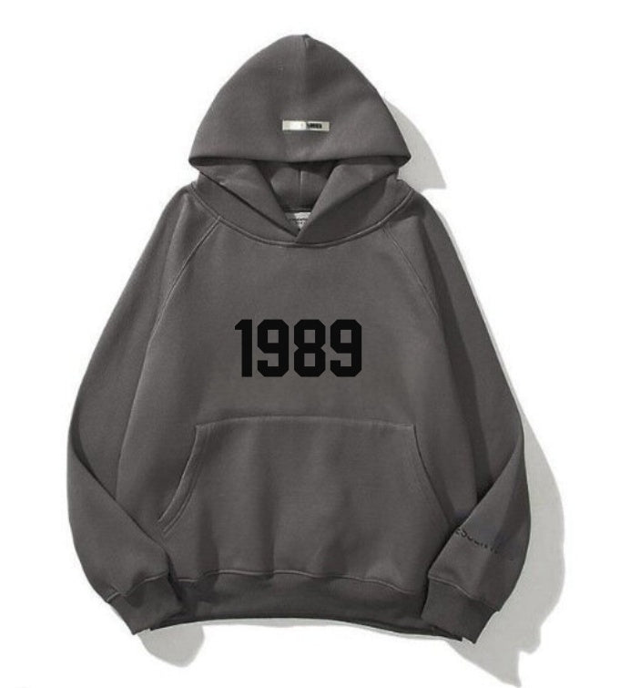 1989 Double Layered Hoodie - Street Style Velvet