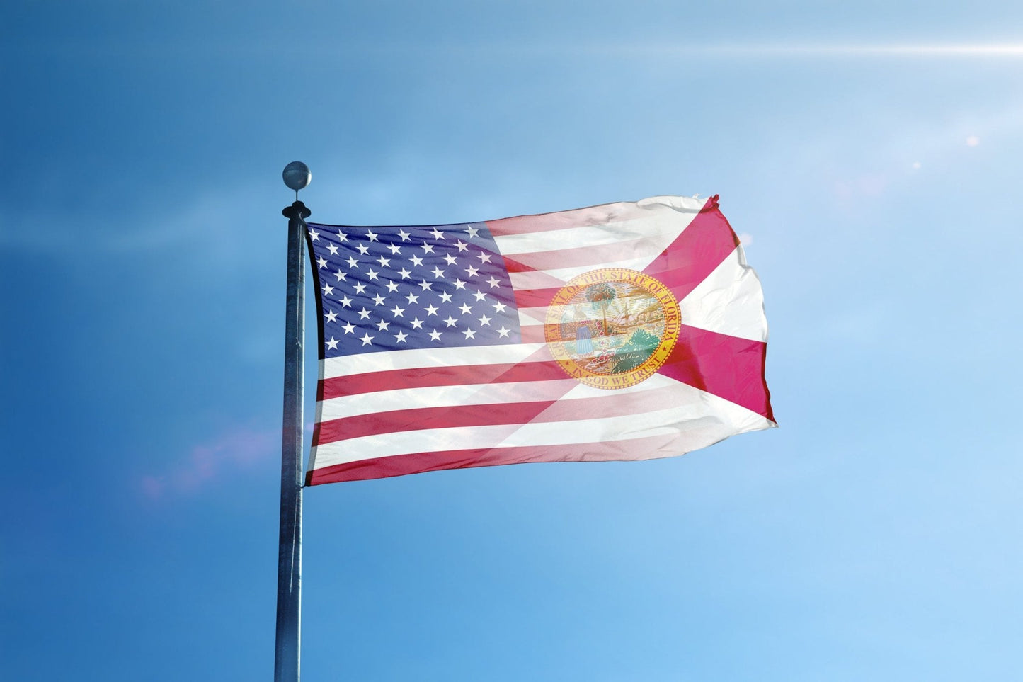 Florida & American Flag Blend