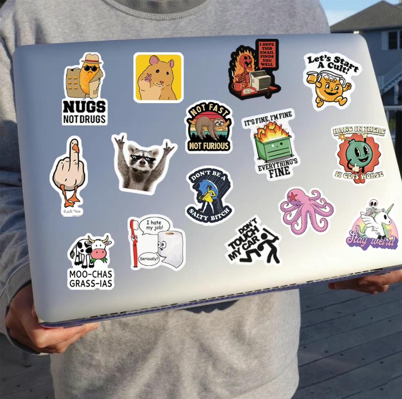 LaughSlap Sticker Pack