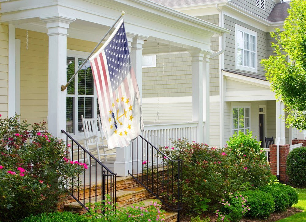 Rhode Island & American Flag Blend