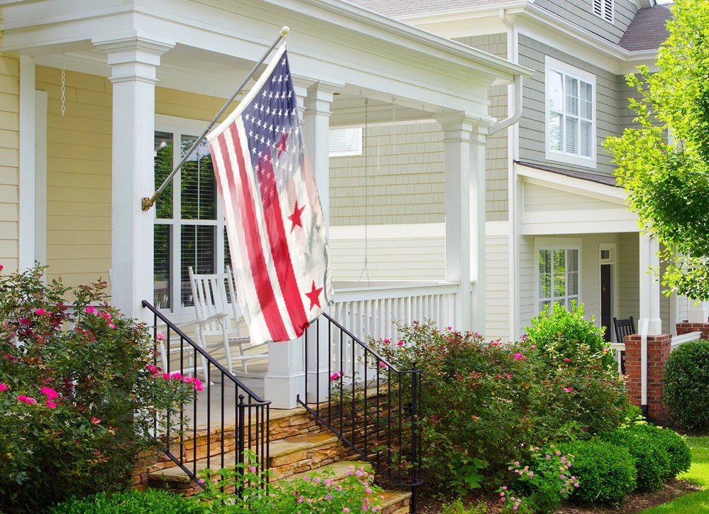 Washington DC & American Flag Blend